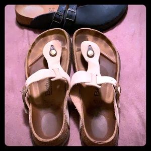 Betula tan Sandals by Birkenstocks